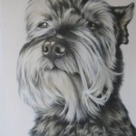 Wz 766 Sylvester --- Zeichnung, Lwd | 120 x 90 cm, 2005 --- im Besitz des Künstlers