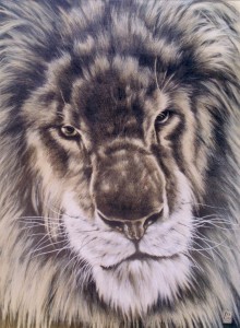 Wz 711 Raj --- Zeichnung, Lwd | 120 x 90 cm, 2003 Privatbesitz