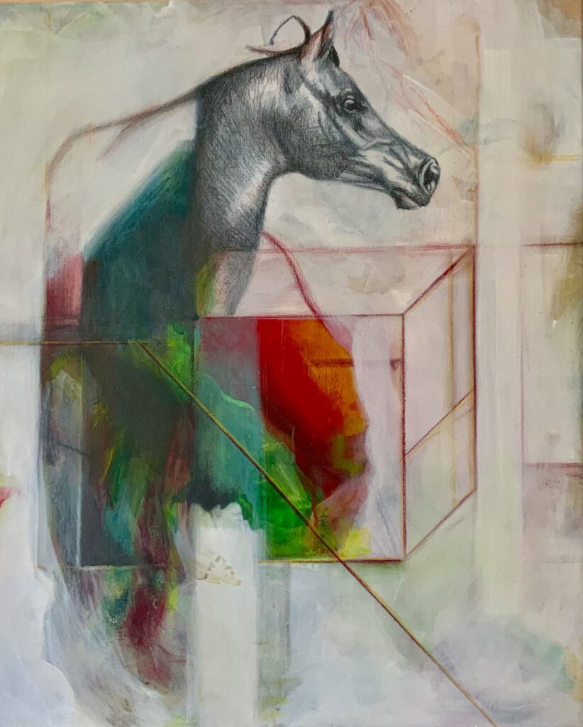 Wz 1148 – Für Nijinsky--- Zeichnung Acryl, Lwd | 60 x 50 cm, 2024
